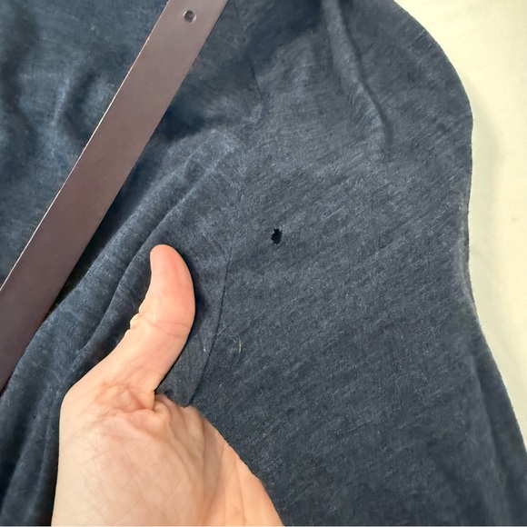 Jean Paul Gaultier gray wool leather harness asymmetrical dress size small - Picture 7 of 12